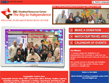 Tablet Screenshot of drcinc.org